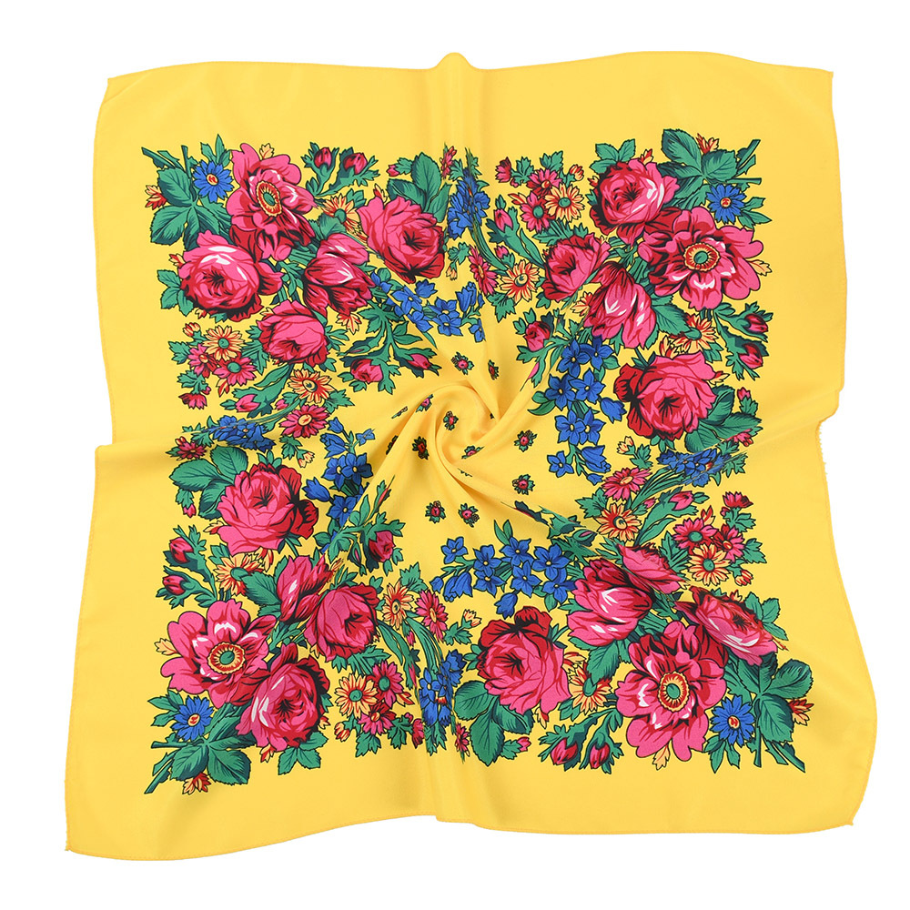 70*70cm Russian Style Square S - Bandana Cotton ulasan dan harga