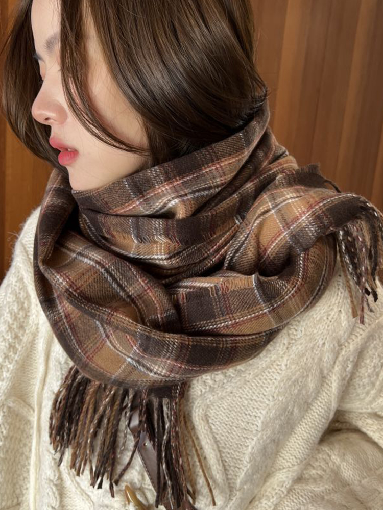 New Imitation Cashmere Women S - Woven Scarf Blanket ulasan dan harga
