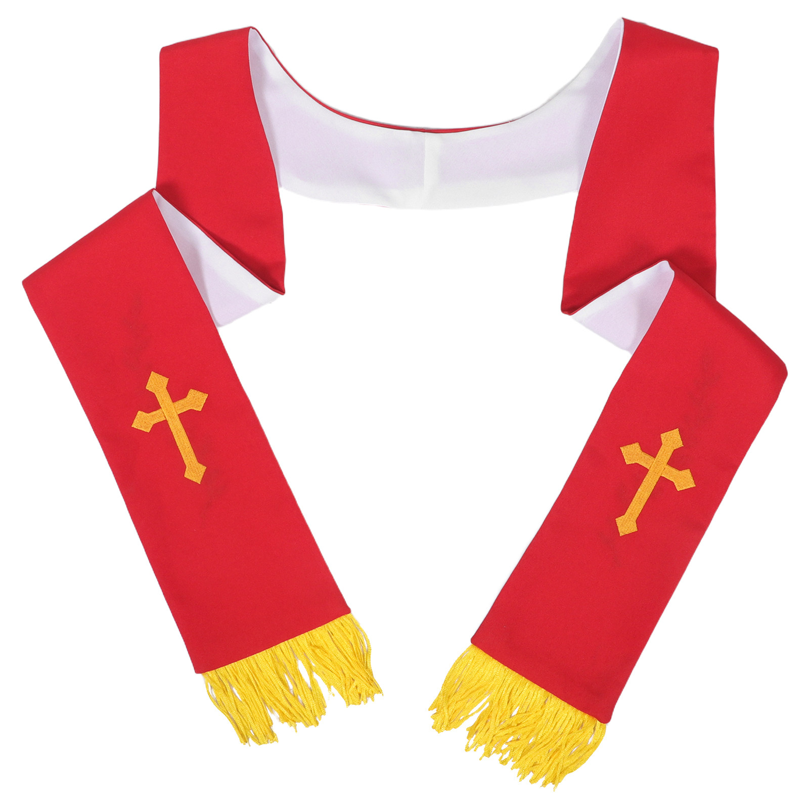 Reversible Clergy Stole Embroi - Stole Wedding Shawl ulasan dan harga