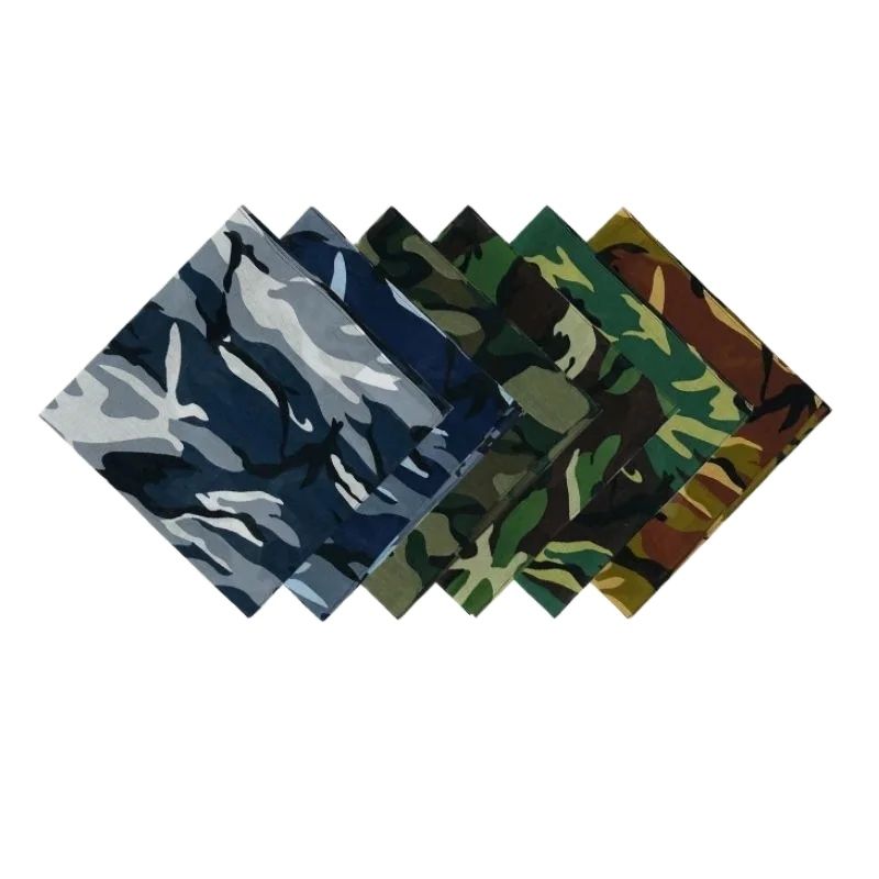 53x53cm Outdoor Camouflage Ban - Bandana Cotton ulasan dan harga