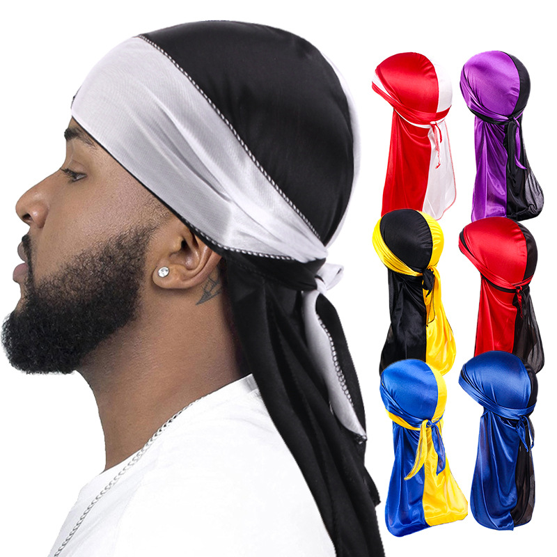 New Silky Durag Long Tail Head - Bandana Doo Rag ulasan dan harga