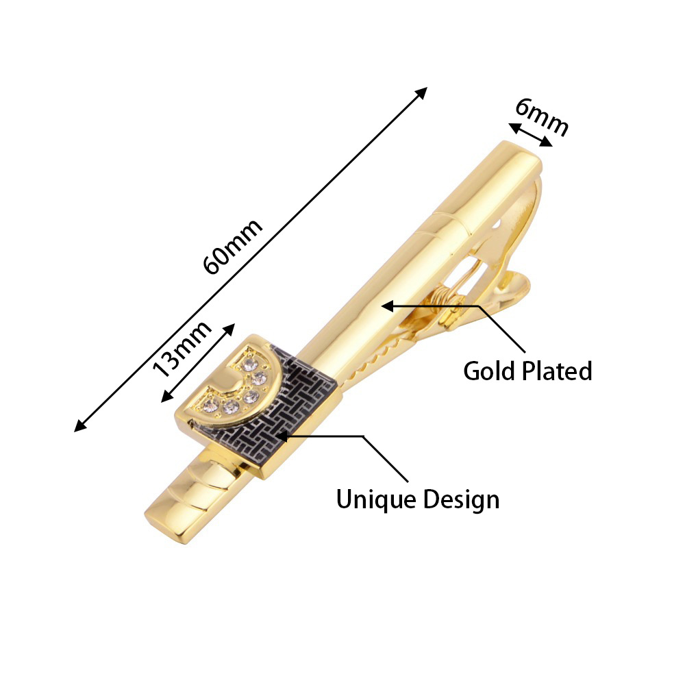 Gold Tone Cufflinks Tie Bar Se - Tie Bar Set Gift ulasan dan harga